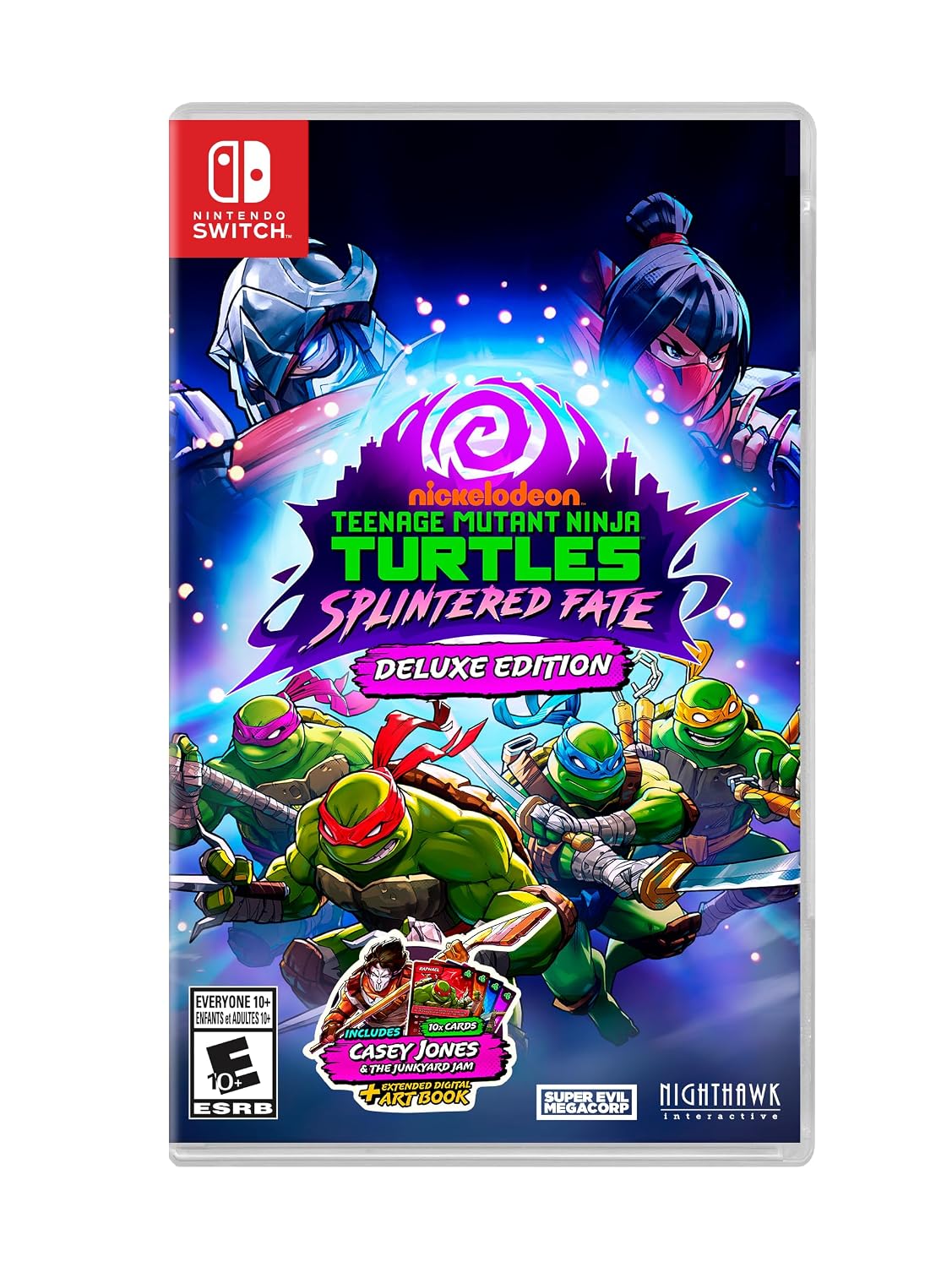 81UarUlJddL._SL1500_ Teenage Mutant Ninja Turtles: Splintered Fate Deluxe Edition - Nintendo Switch - Image 1
