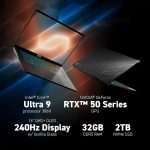 Laptop MSI Stealth 16 AI+ 16 i9 RTX5080 32GB RAM 2TB SSD - Image 2