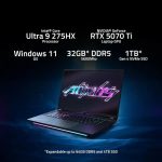 Laptop GIGABYTE AORUS 16 i9 RTX5070Ti 32GB RAM 1TB SSD - Image 3