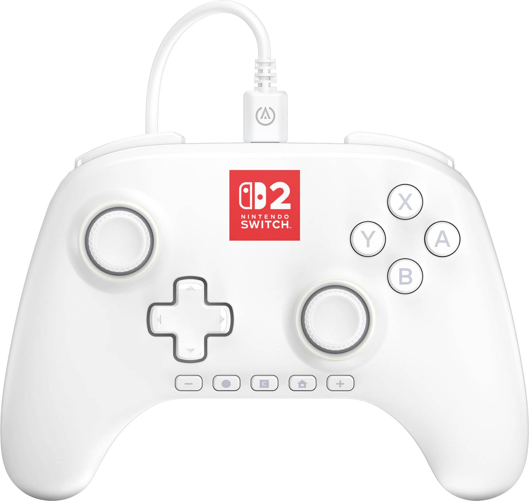 e1c17221-3c43-42e8-936f-7304f698649a Control PowerA Alambrico - Blanco - Nintendo Switch 2 - Image 1